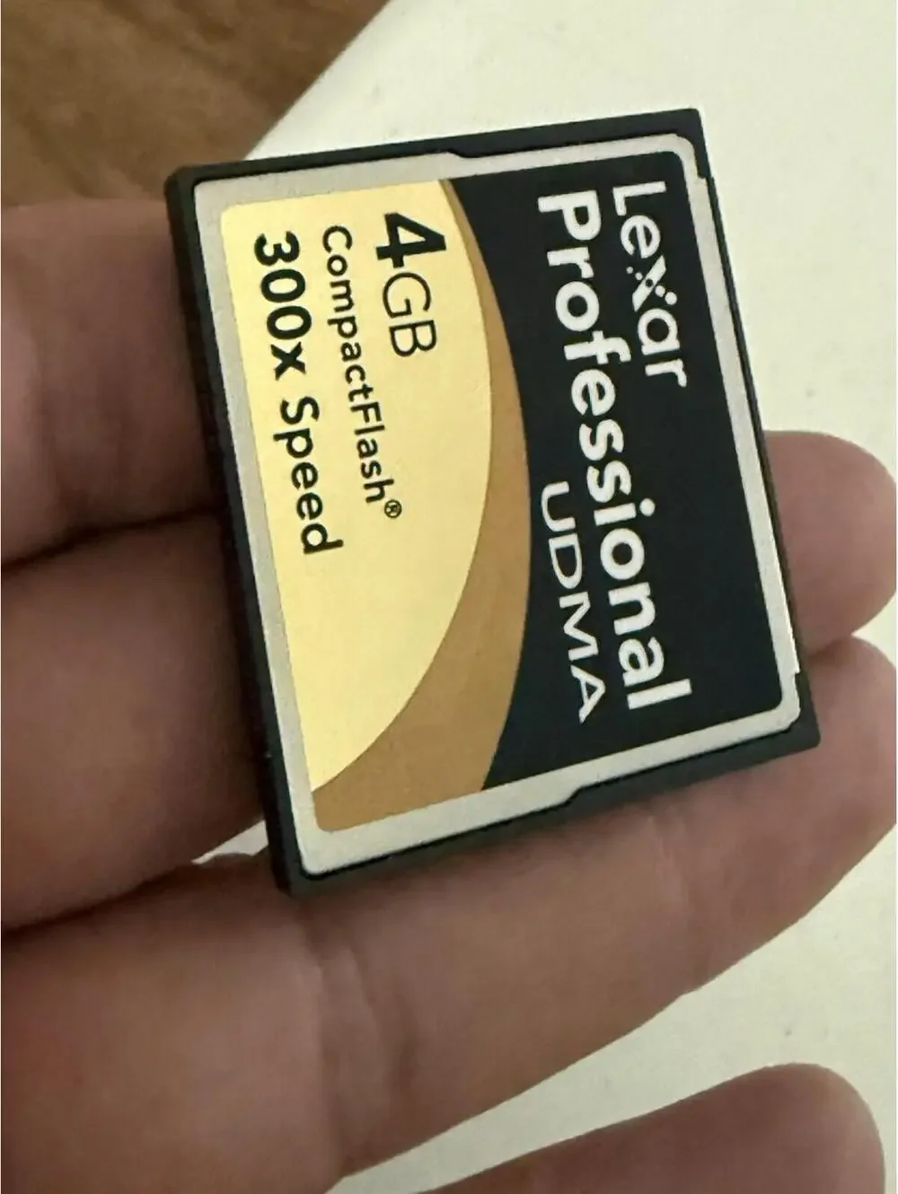 Lexar Professional 4GB 300x Speed UDMA CF Memory Card